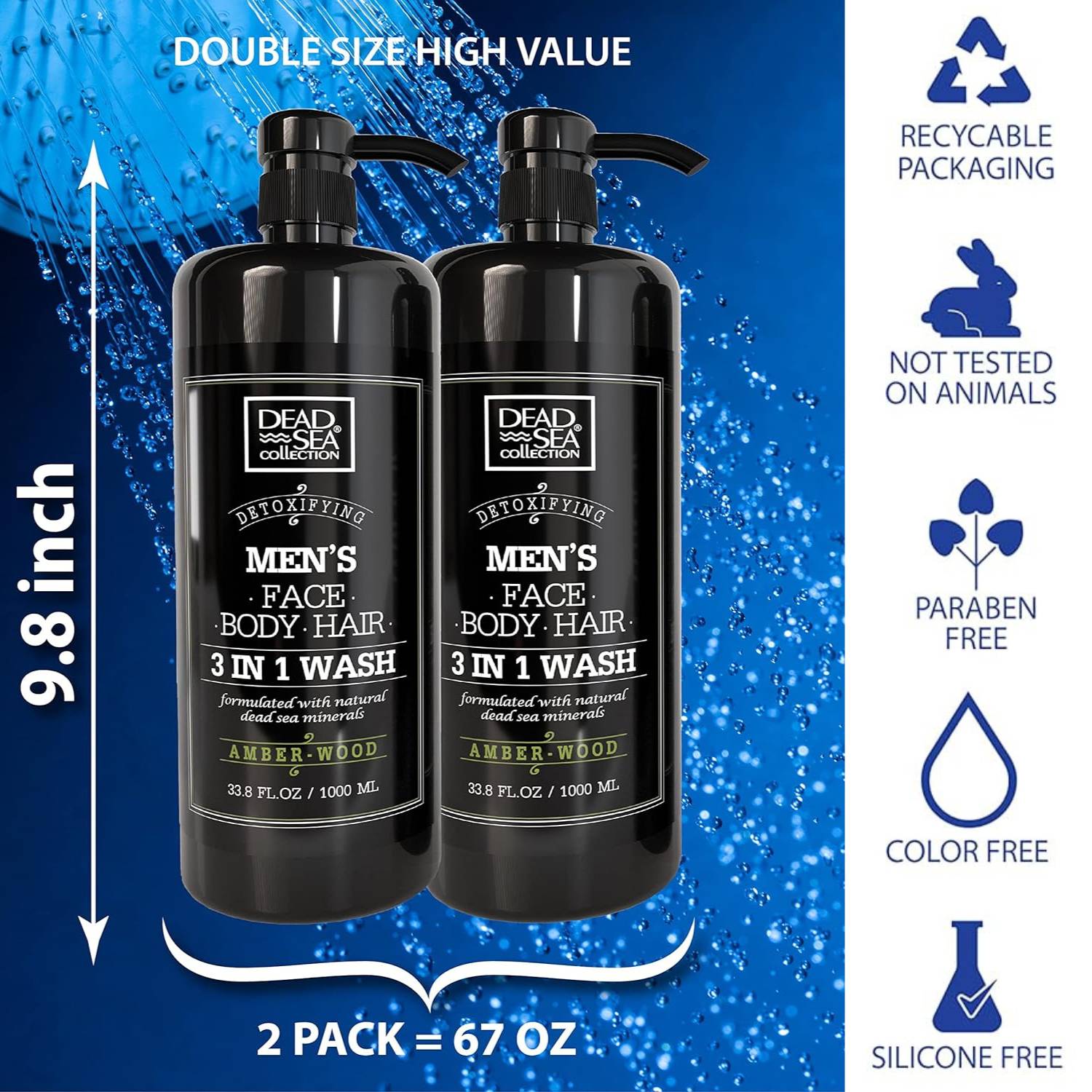 Dead Sea Body Wash for Men — image 4